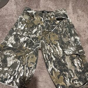 Camo Cargo Shorts